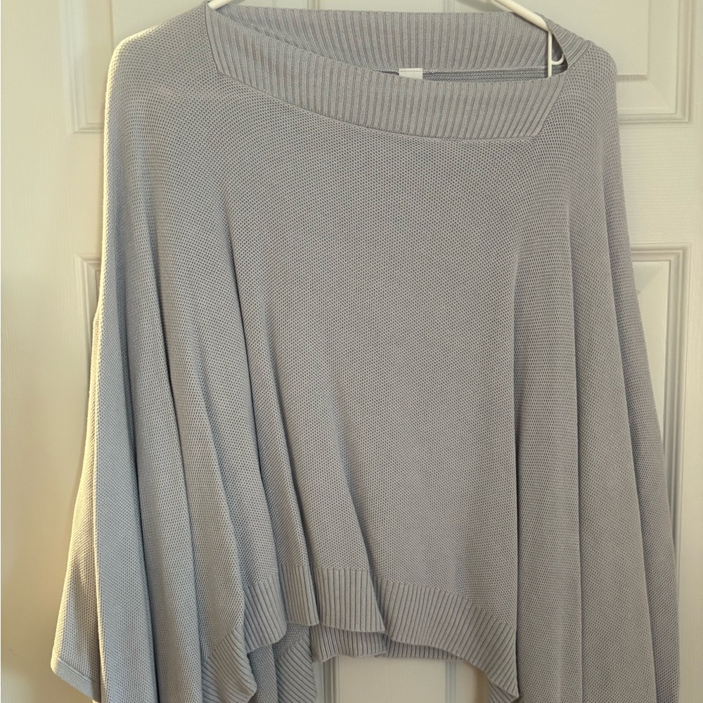Lululemon Athletica Light Blue Poncho